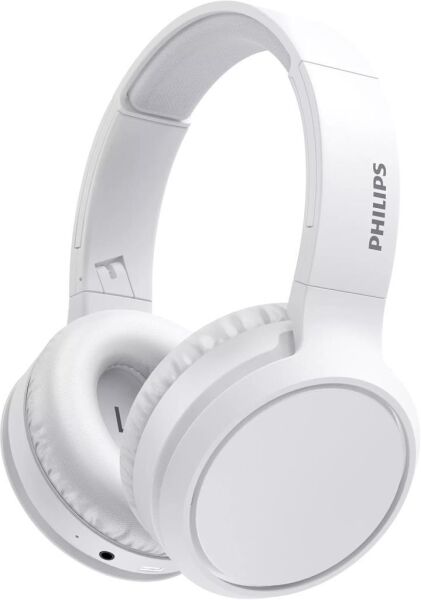 Philips TAH5205 Kablosuz Kulak Üstü Kulaklık (Bold Bass) Beyaz - 29 saat