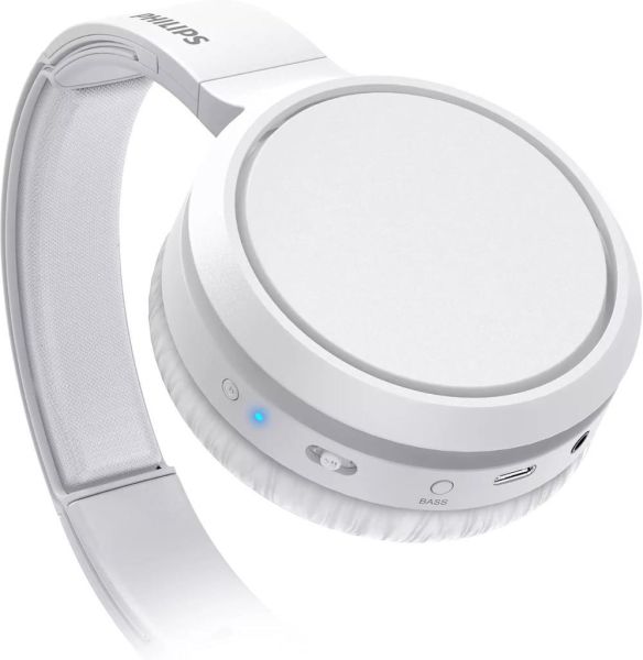 Philips TAH5205 Kablosuz Kulak Üstü Kulaklık (Bold Bass) Beyaz - 29 saat