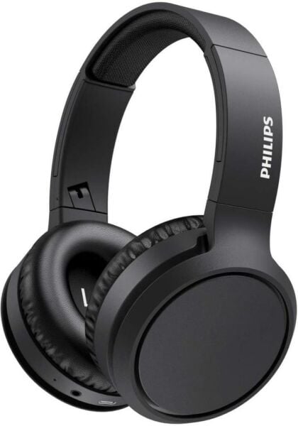 Philips TAH5205 Kablosuz Kulak Üstü Kulaklık (Bold Bass) Siyah - 29 saat