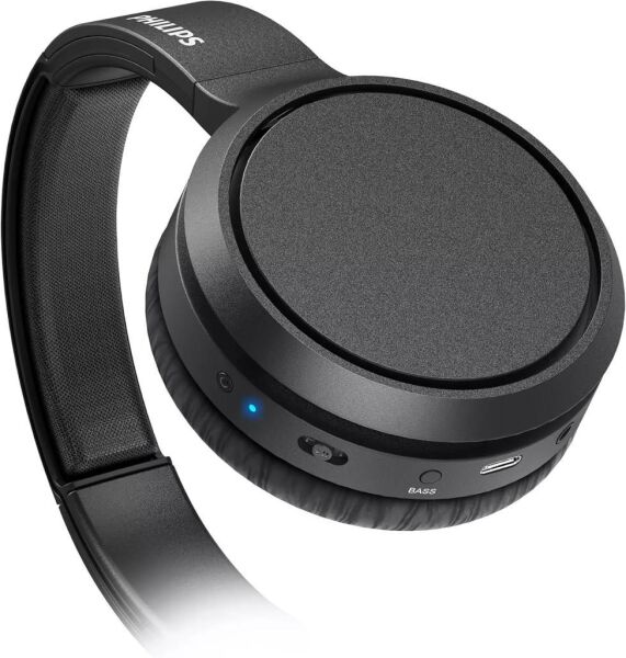 Philips TAH5205 Kablosuz Kulak Üstü Kulaklık (Bold Bass) Siyah - 29 saat