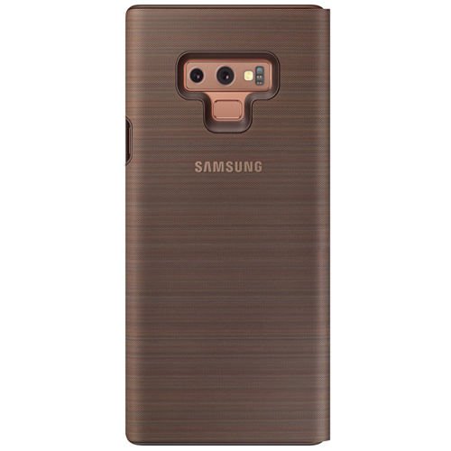 Galaxy Note 9 ile Uyumlu LED View Cover Kılıf (Bronz) EF-NN960PAEGWW
