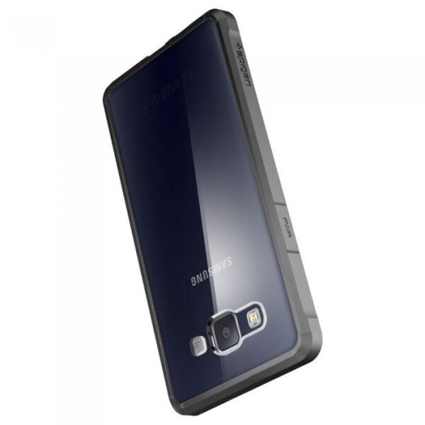 Spigen Galaxy A5 ile Uyumlu Kılıf Ultra Hybrid Gun Metal