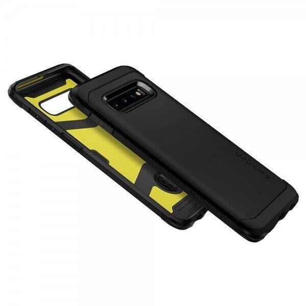 Spigen Galaxy S10 ile Uyumlu Kılıf Tough Armor XP Black