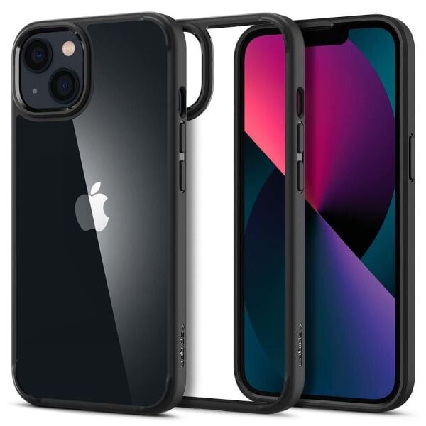 Spigen iPhone 13 Mini ile Uyumlu Kılıf Ultra Hybrid Matte Black