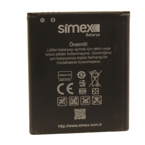 Simex I9300 Galaxy S3 ile Uyumlu Black Edition Batarya 2100mAh