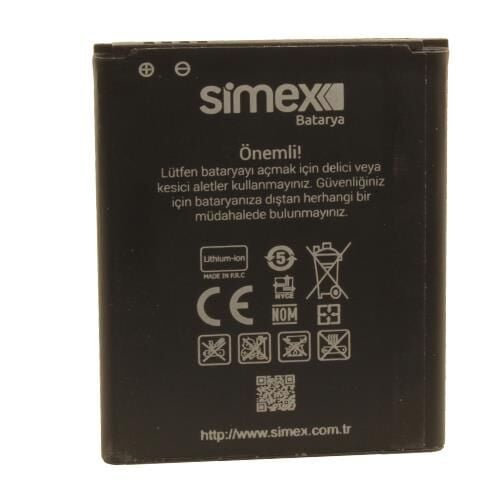 Simex I9300 Galaxy S3 ile Uyumlu Black Edition Batarya 2100mAh