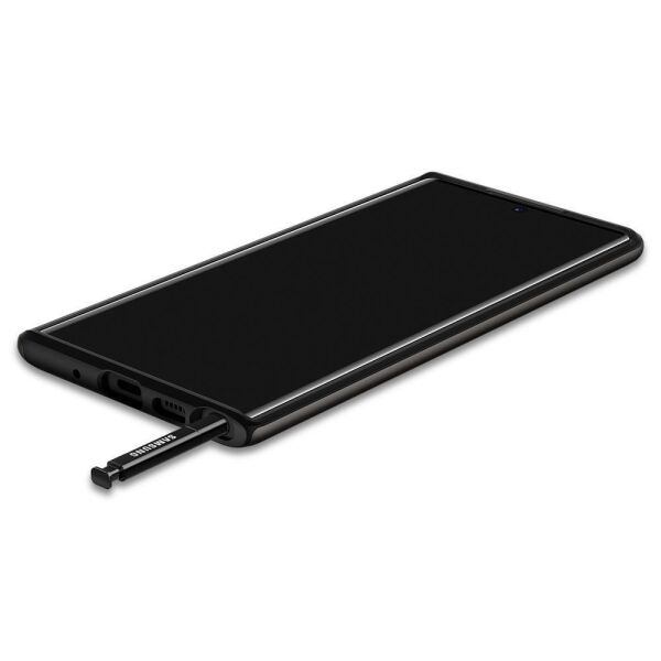 Spigen Galaxy Note 10 Plus ile Uyumlu Kılıf Neo Hybrid Gunmetal