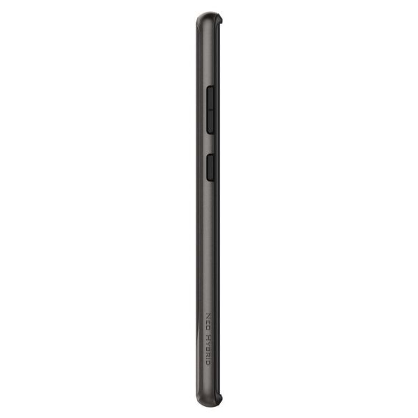 Spigen Galaxy Note 10 Plus ile Uyumlu Kılıf Neo Hybrid Gunmetal
