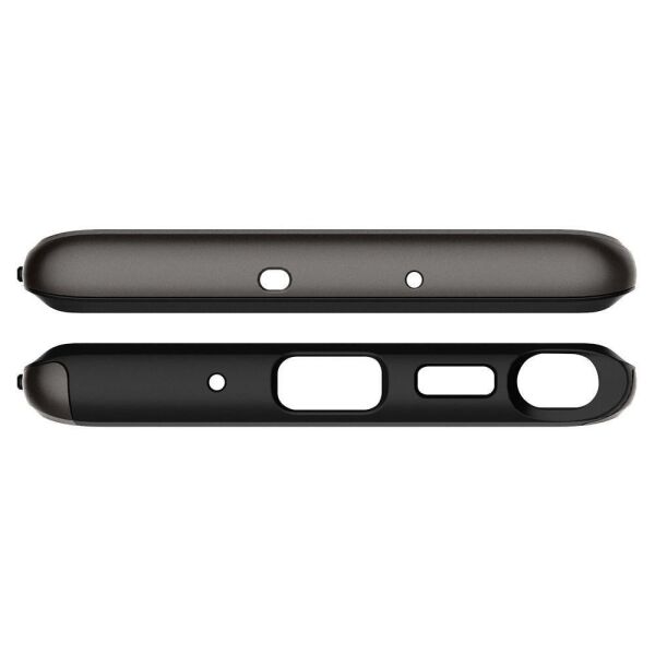 Spigen Galaxy Note 10 Plus ile Uyumlu Kılıf Neo Hybrid Gunmetal