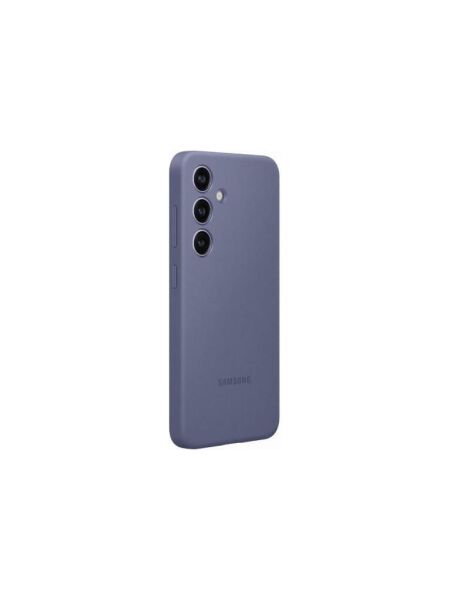 Galaxy S24 ile Uyumlu Silikon Kılıf Eflatun EF-PS921TVEGWW