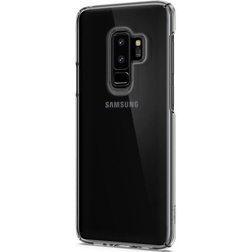 Spigen Galaxy S9 Plus ile Uyumlu Kılıf Thin Fit Crystal Clear