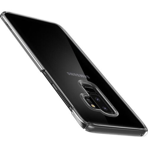 Spigen Galaxy S9 Plus ile Uyumlu Kılıf Thin Fit Crystal Clear