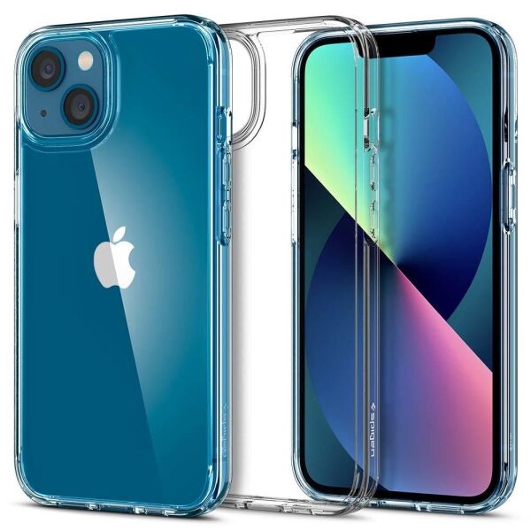 Spigen iPhone 13 Mini ile Uyumlu Kılıf Ultra Hybrid Crystal Clear
