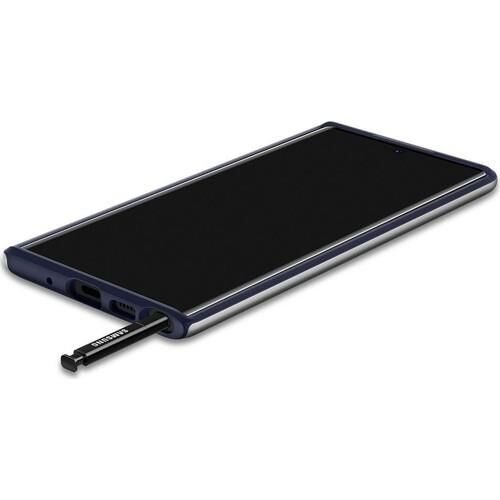 Spigen Galaxy Note 10 Plus ile Uyumlu Kılıf Neo Hybrid Silver Artic