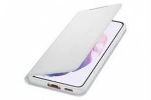 Galaxy S21 / S21 5G ile Uyumlu LED View Kılıf Açık Gri EF-NG991PJEGTR (Out)