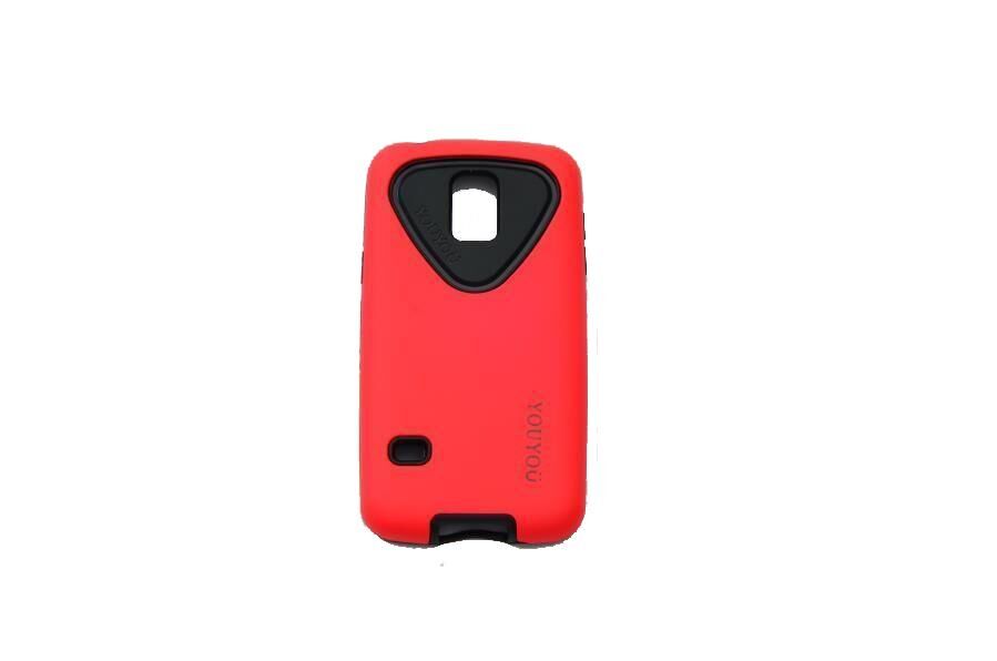 Galaxy S5 Mini ile Uyumlu Kılıf Silikonlu Ultra Koruma Turuncu