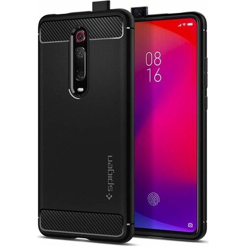 Spigen Mi 9T / Mi 9T Pro ile Uyumlu Kılıf Rugged Armor