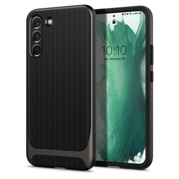 Spigen Galaxy S22 Plus 5G ile Uyumlu Kılıf Neo Hybrid Gunmetal