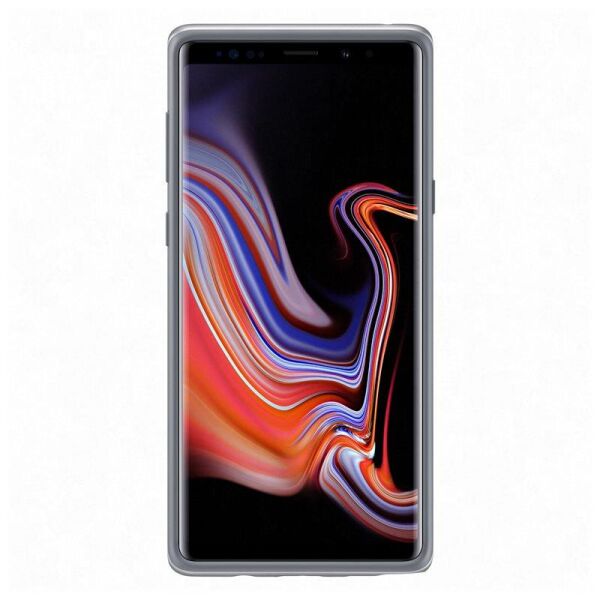Galaxy Note 9 ile Uyumlu Protective Stanting Cover Gümüş EF-RN960CSEGWW