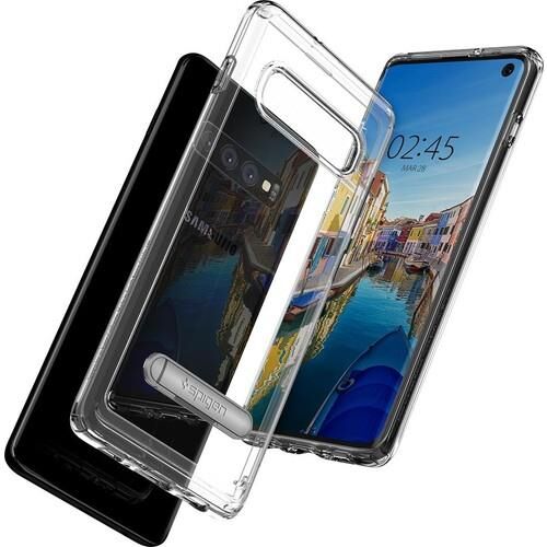 Spigen Galaxy S10 ile Uyumlu Kılıf Ultra Hybrid S Crystal Clear