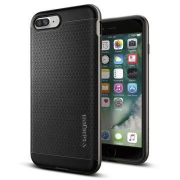 Spigen iPhone 7 Plus ile Uyumlu Kılıf Neo Hybrid Gun Metal