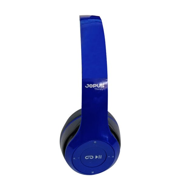 Jopus JO-BH05 Thirsty Mikrofonlu Micro SD Okuyuculu Bluetooth Kulaklık Mavi
