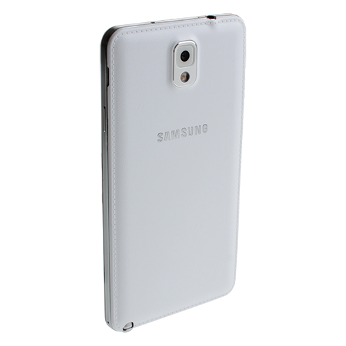 Galaxy Note 3 N9000 ile Uyumlu Arka Kapak Beyaz Renk