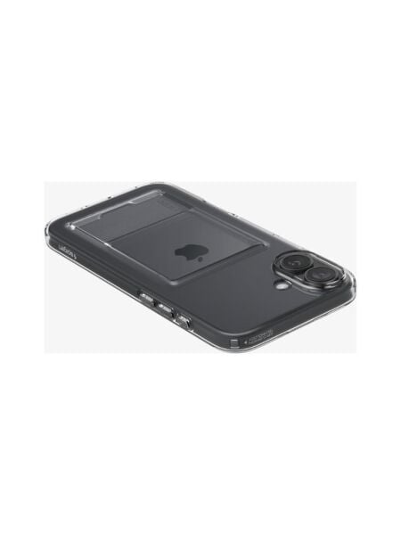 Spigen iPhone 16 Plus ile Uyumlu Kılıf Crystal Slot Crystal Clear