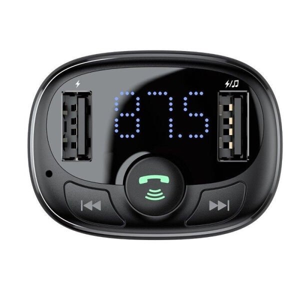 Baseus Araç Bluetooth FM Transmitter Araç Kiti USB Girişli CCTM-01