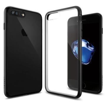 Spigen iPhone 7 Plus ile Uyumlu Kılıf Ultra Hybrid Black