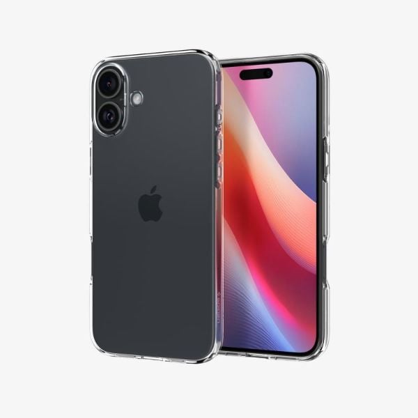 Spigen iPhone 16 Plus ile Uyumlu Kılıf Crystal Flex Space Crystal