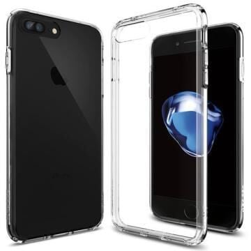 Spigen iPhone 7 Plus ile Uyumlu Kılıf Ultra Hybrid Crystal Clear