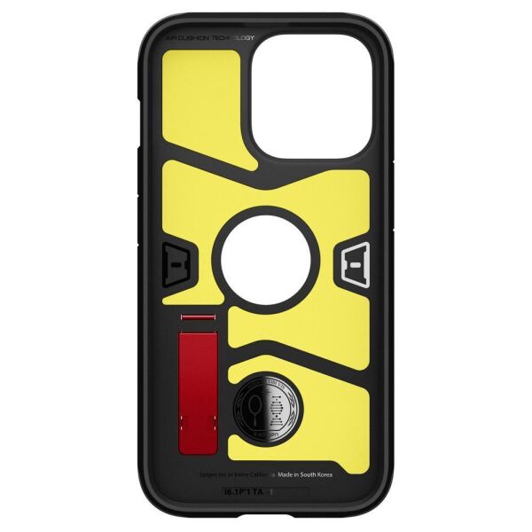 Spigen iPhone 13 Pro ile Uyumlu Kılıf Tough Armor Red