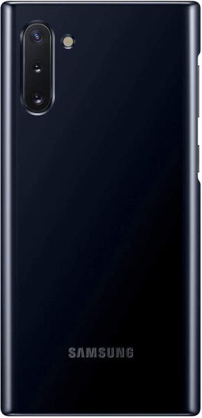 Galaxy Note 10 ile Uyumlu LED Kılıf Siyah EF-KN970CBEGTR
