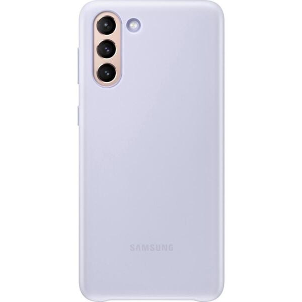 Galaxy S21 Plus 5G ile Uyumlu Smart LED Cover Mor EF-KG996CVEGTR