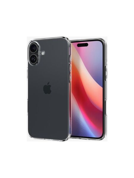 Spigen iPhone 16 Plus ile Uyumlu Kılıf Crystal Flex Rose Crystal