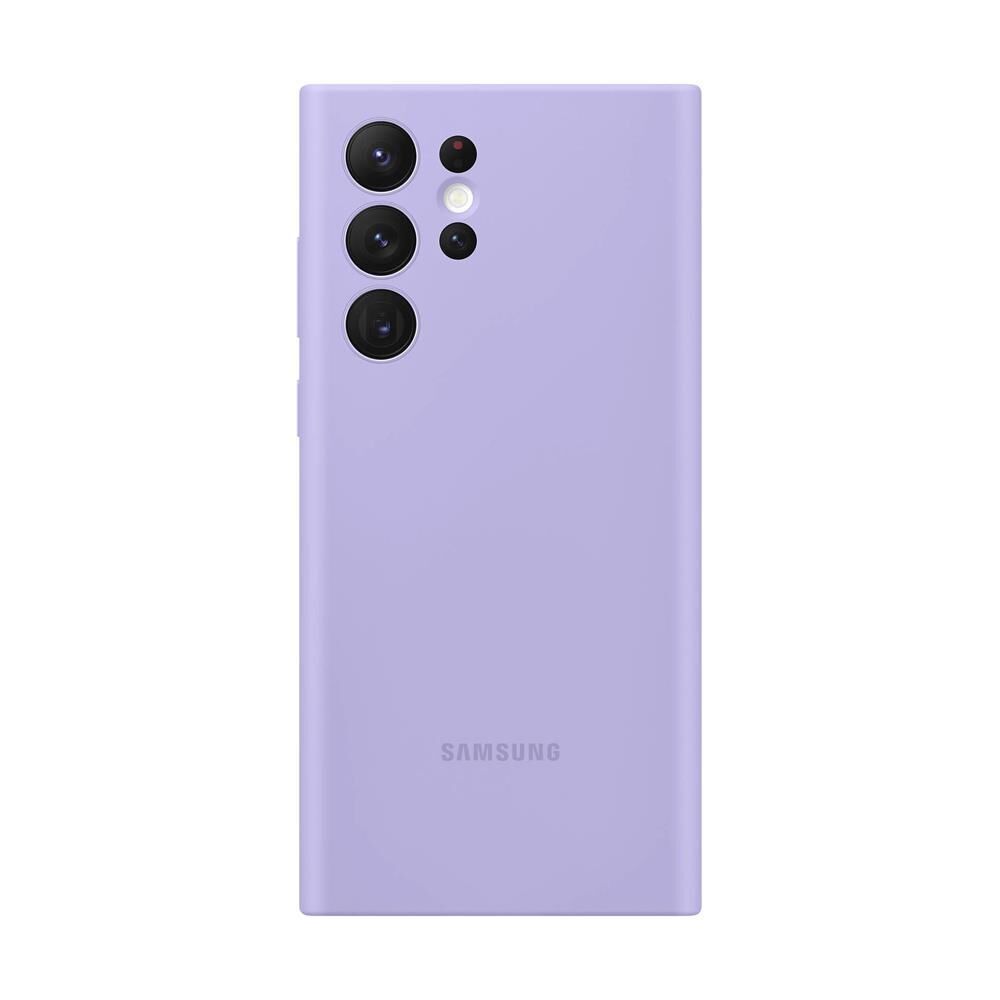 Galaxy S22 Ultra ile Uyumlu Silikon Kılıf Lavanta EF-PS908TVEGWW