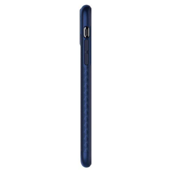 Spigen iPhone 11 Pro Max ile Uyumlu Kılıf Hybrid NX Denim Blue