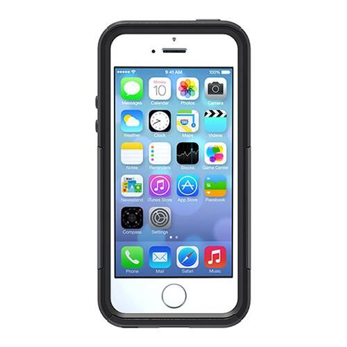 Otterbox iPhone SE/5S/5 ile Uyumlu Commuter Kılıf Siyah