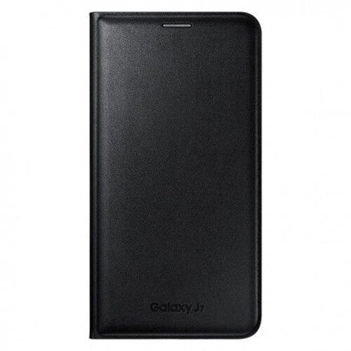 Galaxy J7 ile Uyumlu Flip Wallet Kılıf Siyah EF-WJ700BBEGWW (Out)