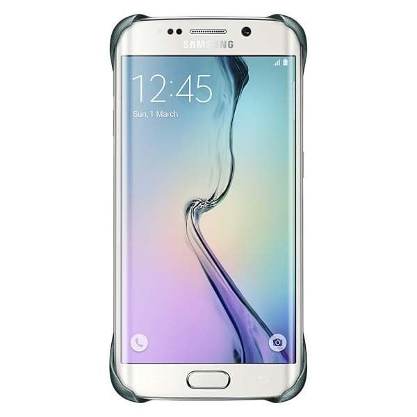 Galaxy S6 Edge ile Uyumlu Protective Cover Yeşil EF-YG925BGE