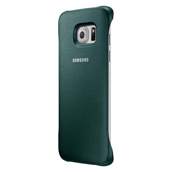 Galaxy S6 Edge ile Uyumlu Protective Cover Yeşil EF-YG925BGE