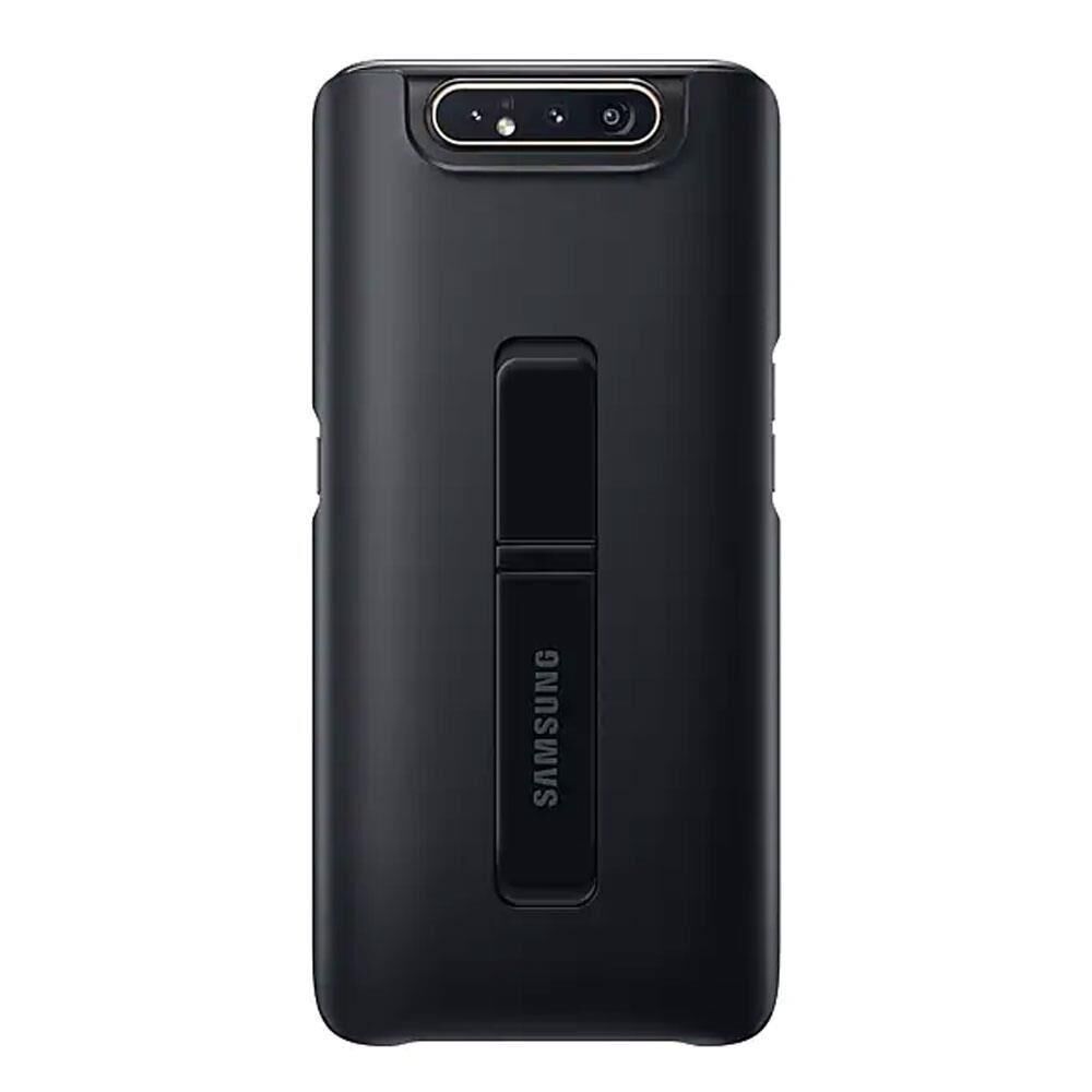 Galaxy A80 ile Uyumlu Stanting Cover Siyah EF-PA805CBEGWW
