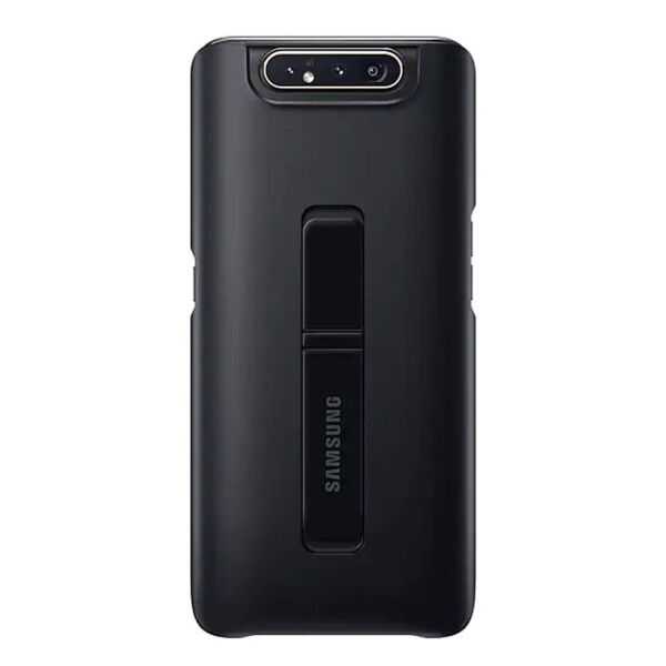 Galaxy A80 ile Uyumlu Stanting Cover Siyah EF-PA805CBEGWW
