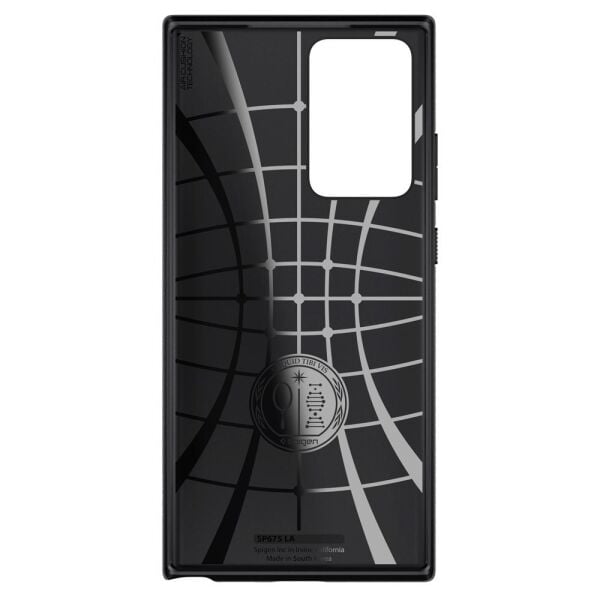 Spigen Galaxy Note 20 Ultra ile Uyumlu Kılıf Liquid Air Black