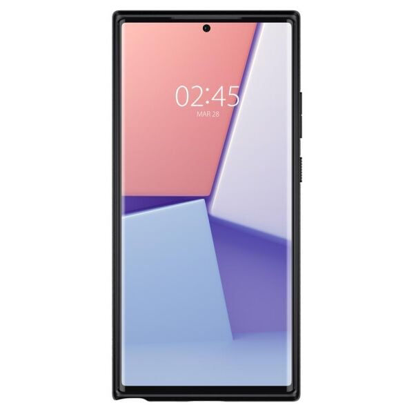 Spigen Galaxy Note 20 Ultra ile Uyumlu Kılıf Liquid Air Black