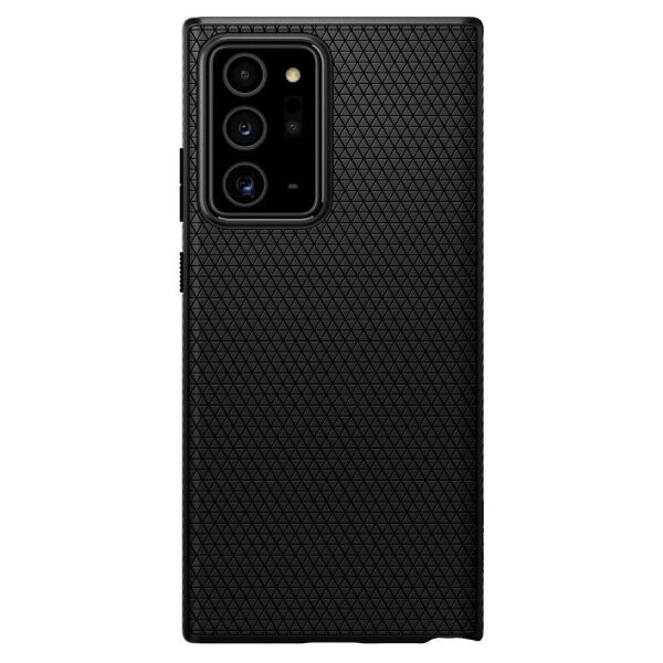 Spigen Galaxy Note 20 Ultra ile Uyumlu Kılıf Liquid Air Black