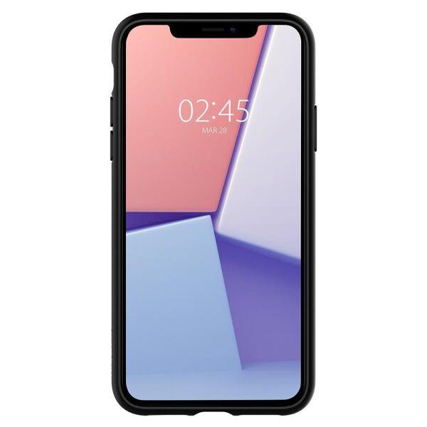 Spigen iPhone 11 Pro Max ile Uyumlu Kılıf Ultra Hybrid Matte Black