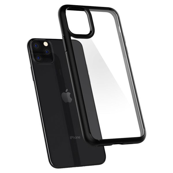 Spigen iPhone 11 Pro Max ile Uyumlu Kılıf Ultra Hybrid Matte Black