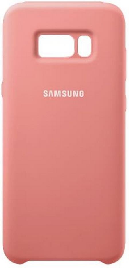 Galaxy S8 Plus ile Uyumlu Silikon Kılıf Pembe EF-PG955TPEGWW